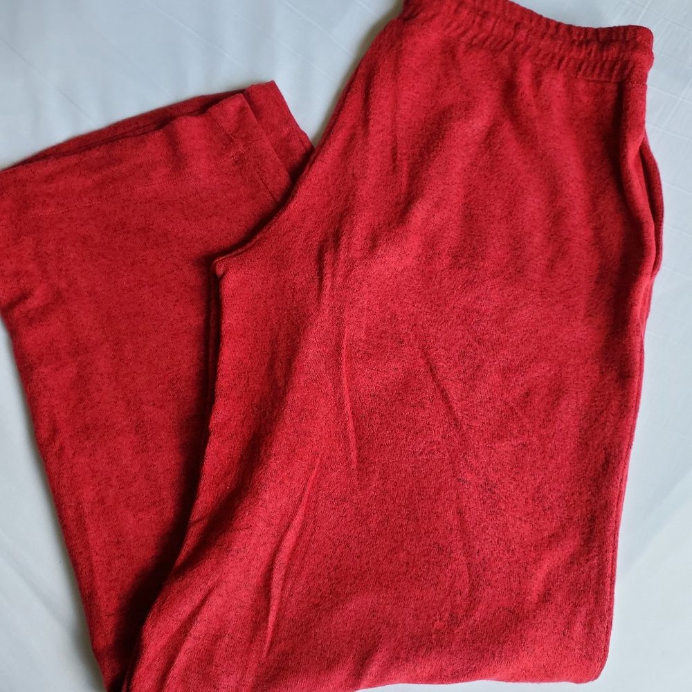SOMA Brushed red PJ Pants